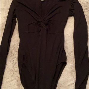 Long sleeve body suit